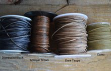 Load image into Gallery viewer, Leather Anklet with Natural Stones - Boho Style Anklet for Women - The Bead Farm