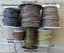 Load image into Gallery viewer, Leather Choker with Natural Stones - Boho Style Hippie Choker - The Bead Farm