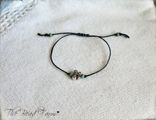Load image into Gallery viewer, Dainty Adjustable Yoga Style Hippie String Bracelet with Butterfly