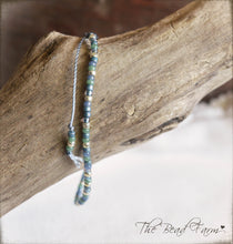 Load image into Gallery viewer, Handmade Dainty Adjustable Yoga Style String Bracelet -or- Anklet