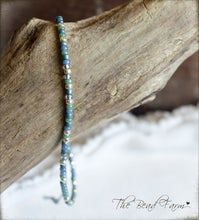Load image into Gallery viewer, Handmade Dainty Adjustable Yoga Style String Bracelet -or- Anklet