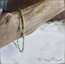 Load image into Gallery viewer, Handmade Dainty Adjustable Yoga Style String Bracelet -or- Anklet