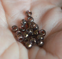Load image into Gallery viewer, 7/0 Czech Matubo Seed Beads Senegal Brown Violet