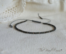Load image into Gallery viewer, Handmade Dainty Adjustable Yoga Style String Bracelet -or- Anklet