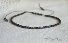 Load image into Gallery viewer, Handmade Dainty Adjustable Yoga Style String Bracelet -or- Anklet