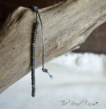 Load image into Gallery viewer, Handmade Dainty Adjustable Yoga Style String Bracelet -or- Anklet