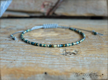 Load image into Gallery viewer, Handmade Dainty Adjustable Yoga Style String Bracelet -or- Anklet
