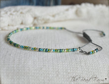 Load image into Gallery viewer, Handmade Dainty Adjustable Yoga Style String Bracelet -or- Anklet