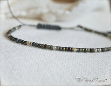 Load image into Gallery viewer, Handmade Dainty Adjustable Yoga Style String Bracelet -or- Anklet