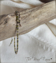 Load image into Gallery viewer, Handmade Dainty Adjustable Yoga Style String Bracelet -or- Anklet