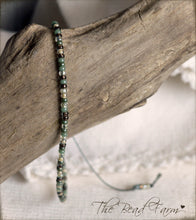 Load image into Gallery viewer, Handmade Dainty Adjustable Yoga Style String Bracelet -or- Anklet