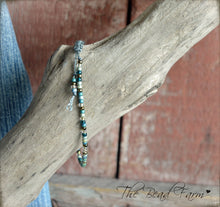 Load image into Gallery viewer, Handmade Dainty Adjustable Yoga Style String Bracelet -or- Anklet