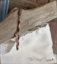 Load image into Gallery viewer, Handmade Dainty Adjustable Yoga Style String Bracelet -or- Anklet