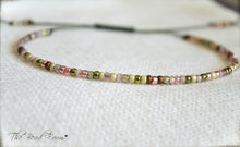 Load image into Gallery viewer, Handmade Dainty Adjustable Yoga Style String Bracelet -or- Anklet