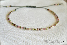 Load image into Gallery viewer, Handmade Dainty Adjustable Yoga Style String Bracelet -or- Anklet