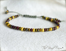 Load image into Gallery viewer, Adjustable Yoga Bracelet with Colorful Czech Glass Picasso Finished Seed Beads