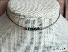 Load image into Gallery viewer, Cutie Picasso Leather Choker - Black