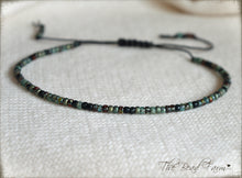 Load image into Gallery viewer, Handmade Dainty Adjustable Yoga Style String Bracelet -or- Anklet
