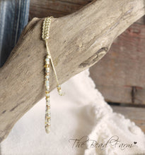 Load image into Gallery viewer, Handmade Dainty Adjustable Yoga Style String Bracelet -or- Anklet