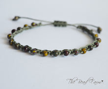 Load image into Gallery viewer, Hand Crocheted Adjustable Boho Hippie Style