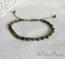 Load image into Gallery viewer, Hand Crocheted Adjustable Boho Hippie Style