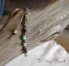 Load image into Gallery viewer, Hand Crocheted Adjustable Boho Hippie Style in colorful picassos