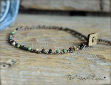 Load image into Gallery viewer, Dainty Crocheted Bead Anklet for Women - Boho Style - The Bead Farm