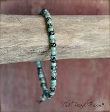 Load image into Gallery viewer, Picasso Seed Bead Bracelet- Adjustable Yoga Bracelet- The Bead Farm