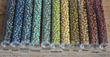 Load image into Gallery viewer, Cutie Picasso Collection - Chartreuse Picasso Beads - The Bead Farm