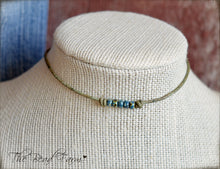 Load image into Gallery viewer, Cutie Picasso Leather Choker - Montana