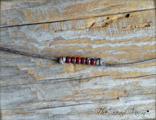 Load image into Gallery viewer, Cutie Picasso Leather Bracelet - Red