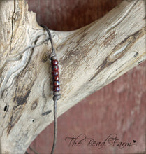 Load image into Gallery viewer, Cutie Picasso Leather Bracelet - Red