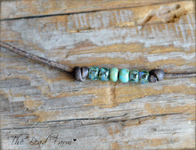 Load image into Gallery viewer, Cutie Picasso Leather Bracelet - Turquoise Blend