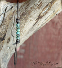 Load image into Gallery viewer, Cutie Picasso Leather Bracelet - Turquoise Blend