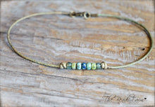 Load image into Gallery viewer, Cutie Picasso Collection - Green/Blue Mix Picasso Beads - The Bead Farm