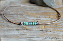 Load image into Gallery viewer, Cutie Picasso Collection - Turquoise Picasso Beads - The Bead Farm