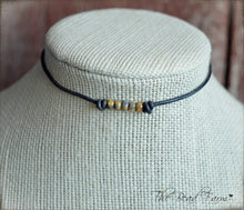 Load image into Gallery viewer, Cutie Picasso Leather Choker - Brown