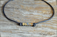 Load image into Gallery viewer, Cutie Picasso Leather Choker - Brown