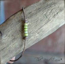 Load image into Gallery viewer, Cutie Picasso Collection - Chartreuse Picasso Beads - The Bead Farm