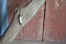 Load image into Gallery viewer, Leather Choker with Natural Stones - Boho Style Choker Necklace for Women - The Bead Farm