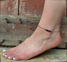 Load image into Gallery viewer, Leather Anklet With Natural Stones - Boho Style Anklet for Women - The Bead Farm