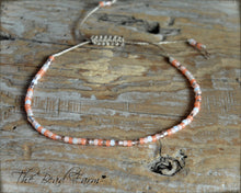 Load image into Gallery viewer, Handmade Dainty Adjustable Yoga Style String Bracelet -or- Anklet