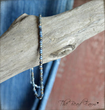 Load image into Gallery viewer, Handmade Dainty Adjustable Yoga Style String Bracelet -or- Anklet