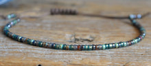 Load image into Gallery viewer, Handmade Dainty Adjustable Yoga Style String Bracelet -or- Anklet