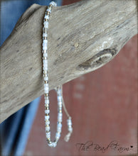 Load image into Gallery viewer, Handmade Dainty Adjustable Yoga Style String Bracelet -or- Anklet