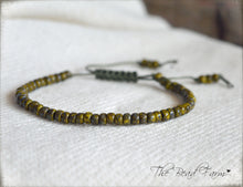 Load image into Gallery viewer, Picasso Seed Bead Bracelet- Adjustable Yoga Bracelet- The Bead Farm