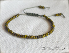 Load image into Gallery viewer, Picasso Seed Bead Bracelet- Adjustable Yoga Bracelet- The Bead Farm