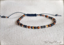Load image into Gallery viewer, Seed Bead Bracelet- Adjustable Yoga Bracelet- The Bead Farm