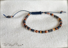 Load image into Gallery viewer, Seed Bead Bracelet- Adjustable Yoga Bracelet- The Bead Farm