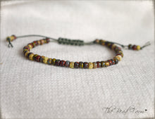 Load image into Gallery viewer, Picasso Seed Bead Bracelet- Adjustable Yoga Bracelet- The Bead Farm